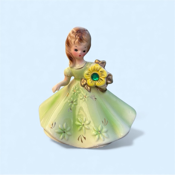 Josef Originals Other - Josef Originals Vintage 1950’s Emerald May Birthstone Figurine Collectible